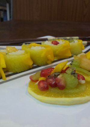 A picture of Mango Sushi!!.