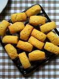 Mini magdalenas de limón y jengibre