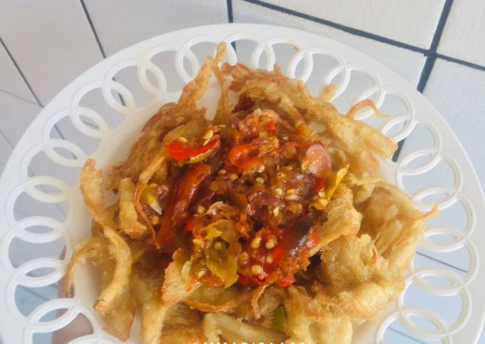 Wajib coba! Resep bikin Jamur Tiram Sambal Bawang untuk Idul Fitri  lezat