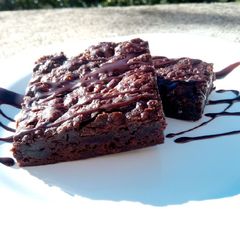No fuss Chocolate (sheet) Cake A picture of No fuss Chocolate (sheet) Cake.