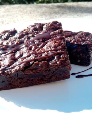 A picture of No fuss Chocolate (sheet) Cake.
