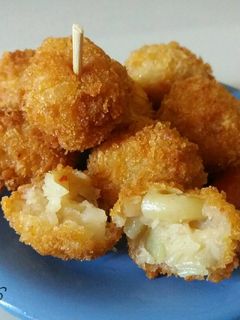 Foto resep Bitterballen Macaroni Kentang & Keju Gurihhh / Bola-bola Ragout