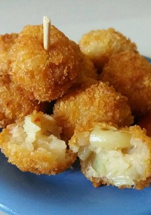 Foto resep Bitterballen Macaroni Kentang & Keju Gurihhh / Bola-bola Ragout