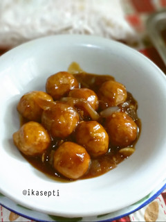 Foto resep Bola Tempe Saus Teriyaki