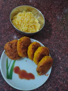 মুগ ডালের টিক্কি(moong dal tikki recipe in Bengali) রেসিপির প্রধান ছবি