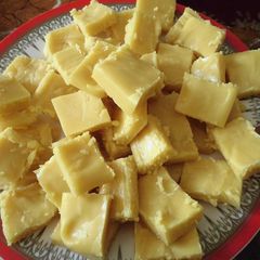 A picture of Mysore Pak.