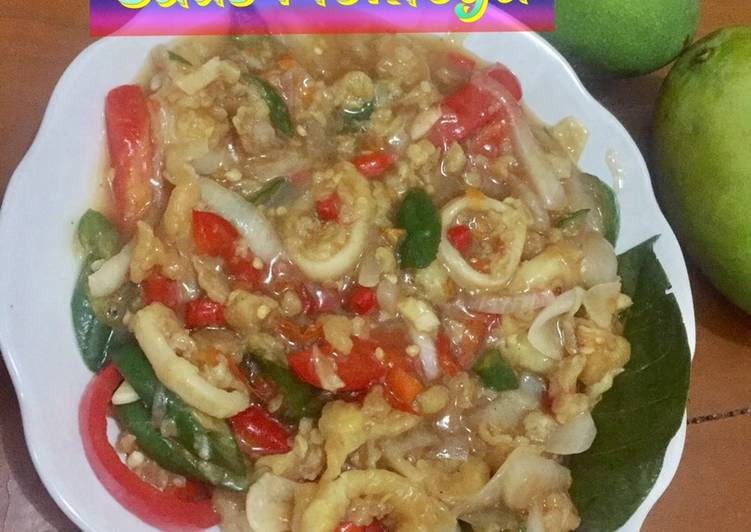 Resep Cumi Tepung Saus Mentega 🦑 Lezat