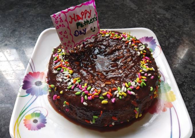 Recipe of Homemade Dryfruits vanilla cake