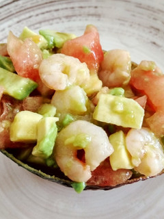 Una foto de Aguacate relleno