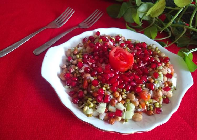 Easiest Way to Make Super Quick Homemade Sprout salad