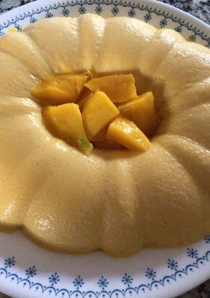 Foto principal de Gelatina cremosa de mango