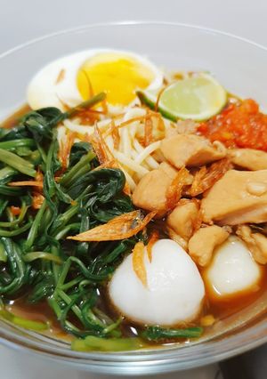 Foto resep 17. Mie Kangkung plus Tips