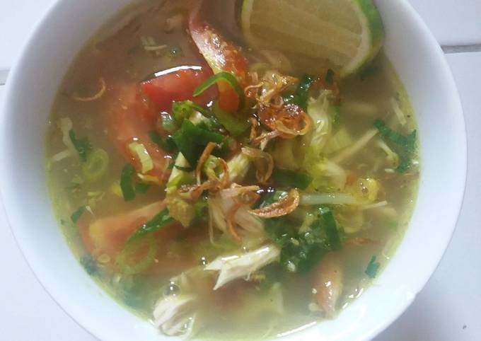 Soto Ayam Tanpa Santan