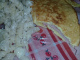 Omelette de jamón y queso
