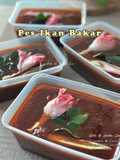 Pes Ikan Bakar Bersambal (Food Prep)