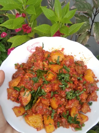 Langkah Gampang Membuat Resep Sapi, ayam kentang balado yang Lezat Sekali