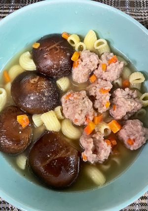 รูปของ ซุปมักกะโรนี🥣🐷