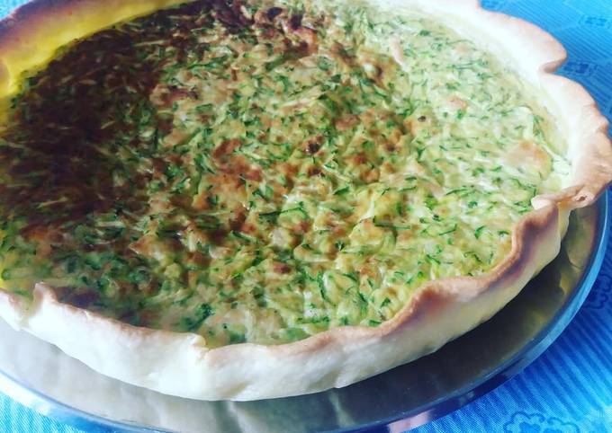Quiche salmone e zucchine