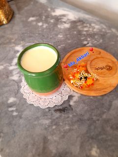 عکسی از دستور 🌱ماست خامه ای خونگی