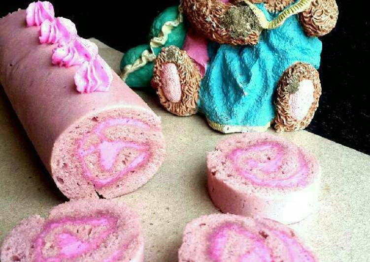 Steam Roll Cake 1 Telur