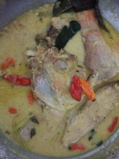 Foto resep Gulai Ikan Kakap Merah