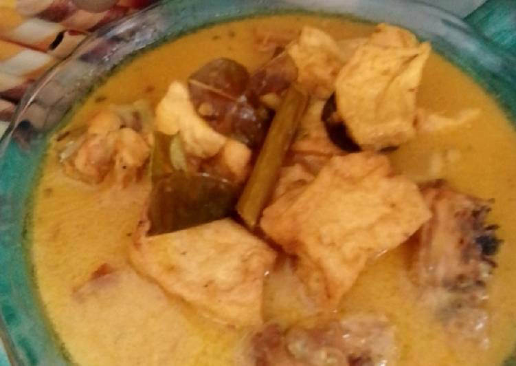 Langkah Mudah untuk Menyiapkan Opor ndeso/terik ayam, Anti Gagal