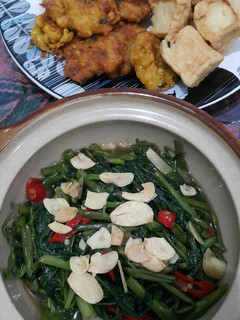 Foto resep Cah kangkung terasi