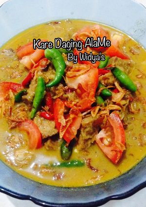 Foto resep Kare Daging AlaMe