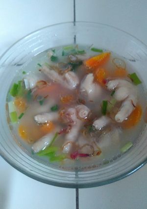 Foto resep Sup ceker ayam