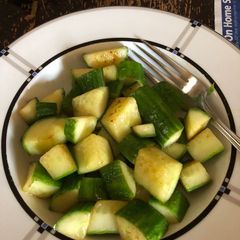 A picture of Pan Fried Cucumber.