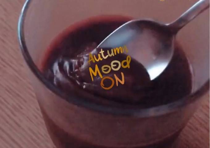 Come a Fai  Preferito Budino di loto, cacao e cannella