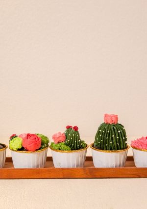 Foto resep Steamed Succulent Cupcake