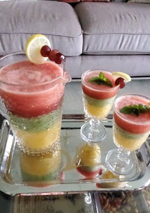 A picture of Layered Cocktail.