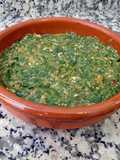 Espinacas esparragadas o espinacas esparragás