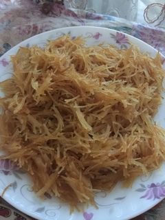 صورة لوصفة حلاوه الشعريه بالحليب والزبده