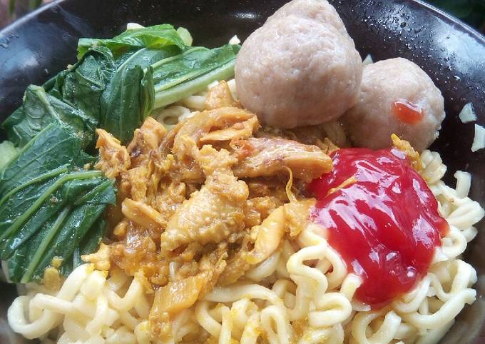 Mie ayam Rumahan