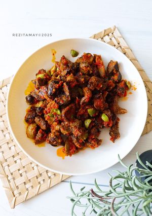 Foto resep Sambal Goreng Hati Ampela Pete