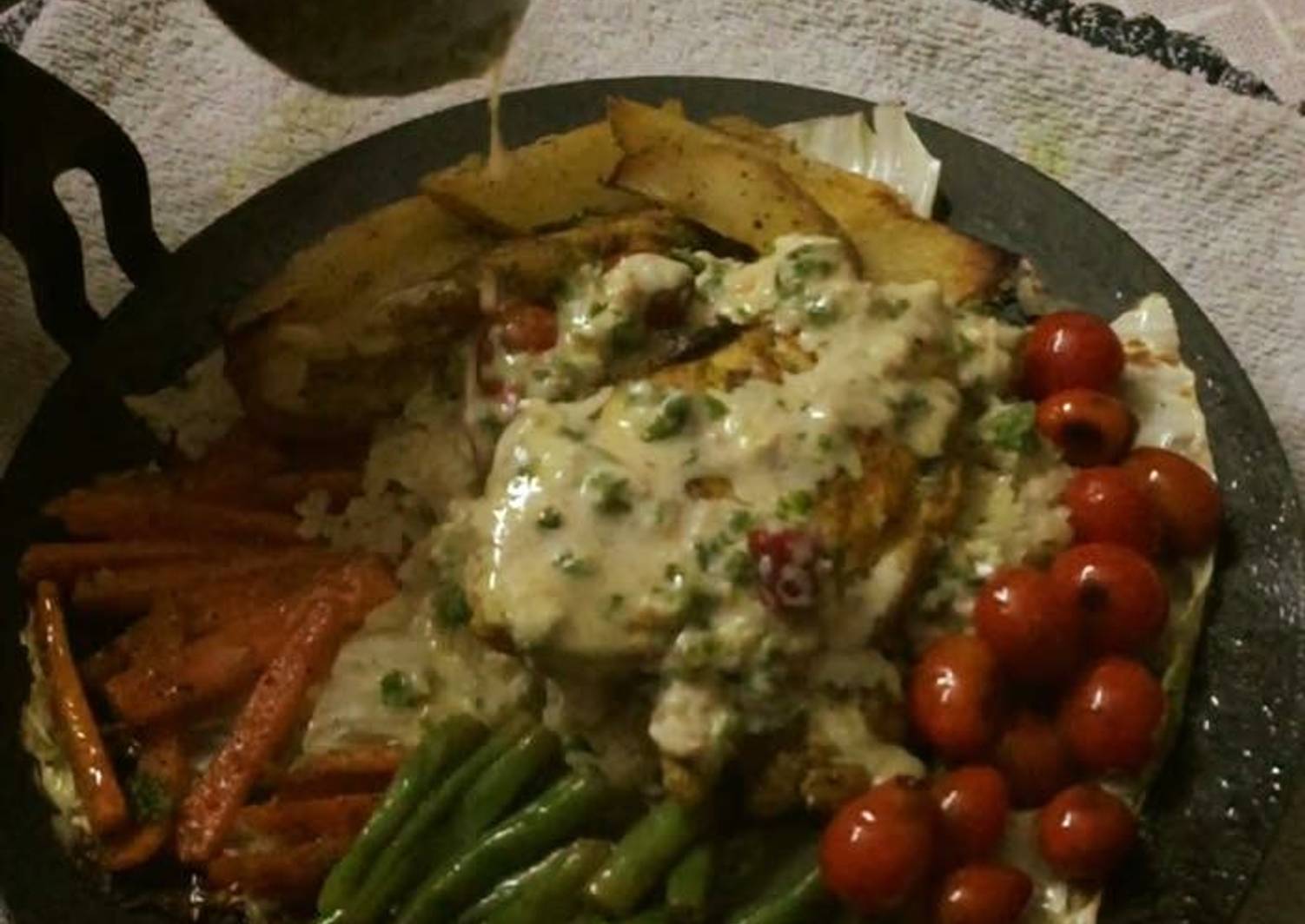 Homemade Chicken Sizzler on a Tawa Recipe by Renu Nagrath Cookpad India