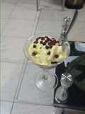 Postre helado con Baileys