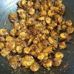Prawn Kadai Roast A picture of Prawn Kadai Roast.