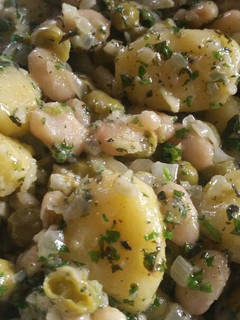 A picture of Potato Gnocchi & White Bean Salad.