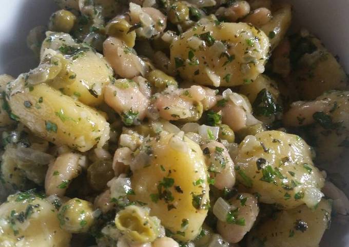 How to Make Speedy Potato Gnocchi & White Bean Salad