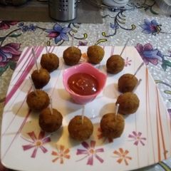 A picture of Veg lollipops.