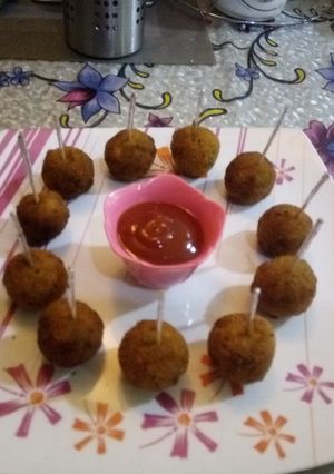 A picture of Veg lollipops.