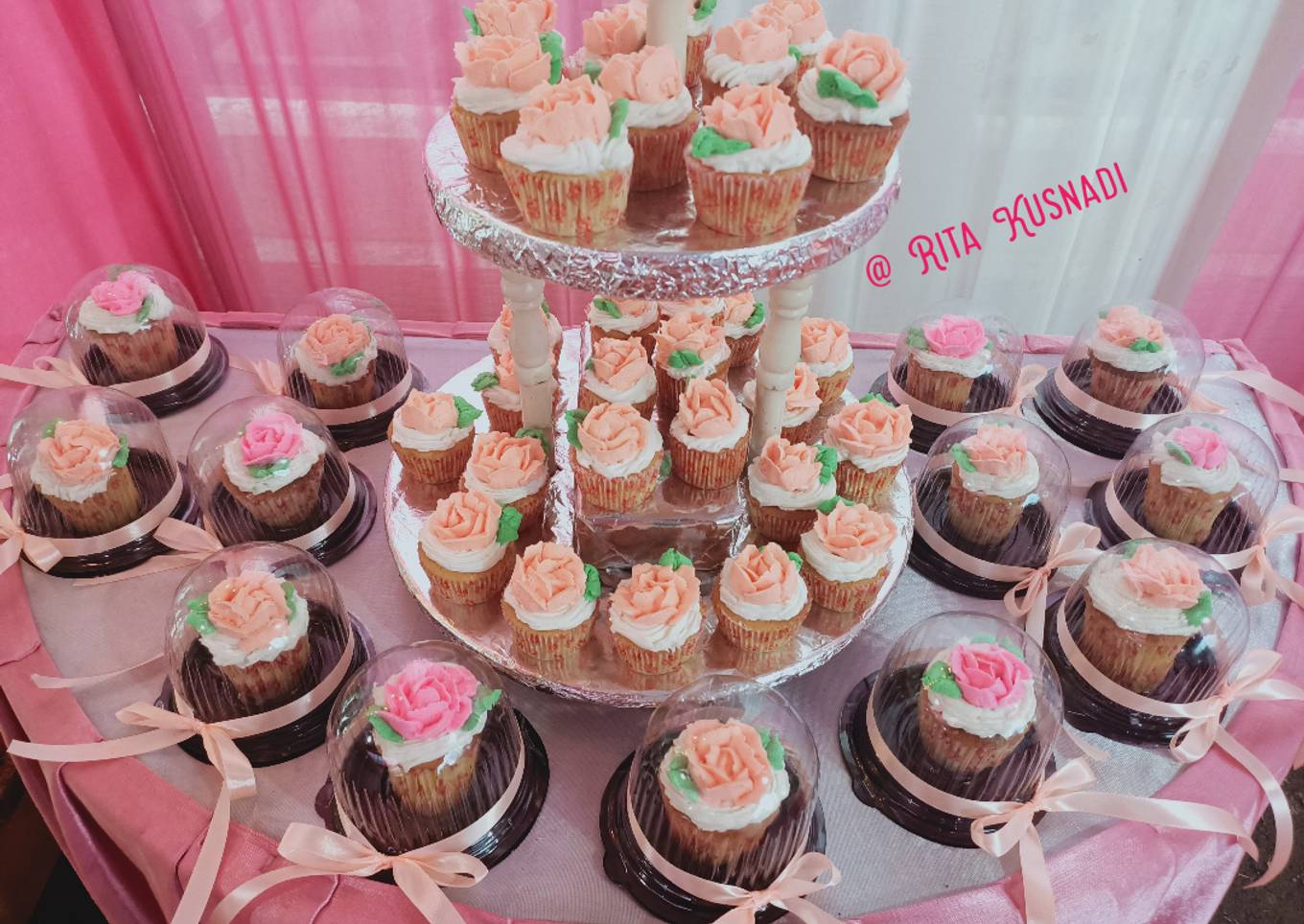 Cup Cake Mawar