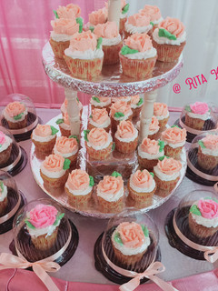 Foto resep Cup Cake Mawar