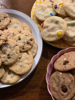 Una foto de Galletitas de vainilla con chips de chocolate
