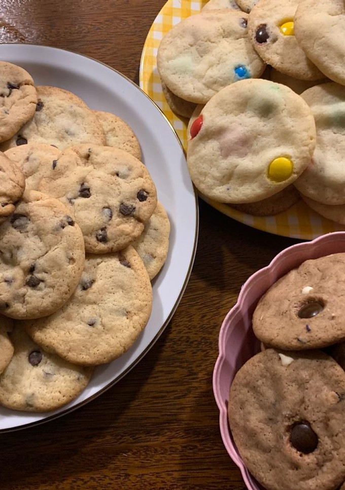 Una foto de Galletitas de vainilla con chips de chocolate