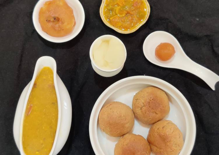 Easiest Way to Prepare Perfect Dal Bati