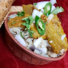 A picture of Masala danthal.